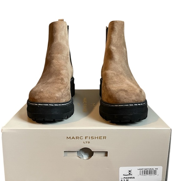 Marc Fisher LTD Padmia Suede Chelsea Boot sz 8.5 - Picture 2 of 7